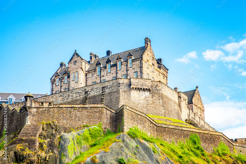 Edinburgh castle - obrazy, fototapety, plakaty 