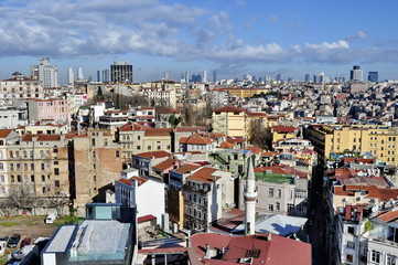 Wall Mural - Aerial view of Istanbul, Turkey