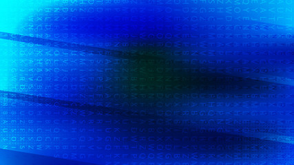 Blue Cobalt Electric Background