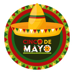 Canvas Print - mexico cinco de mayo