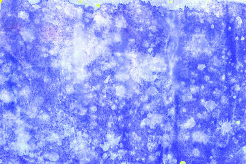 Wall Mural - Abstract watercolor art hand paint on white background. Watercolor background
