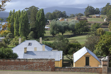 Wall Mural - Port Arthur village historic site Tasmania Australia