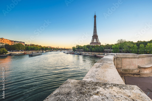 Plakat Paryż, wieża Eiffla
