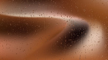 Brown Water Drop Background Image