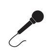 © chrupka - microphone icon- vector illustration