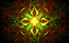 Digital Generated Image In The Form Of Abstract Geometric Shapes Of Various Shades And Colors For Use In Web Design And Computer Graphics