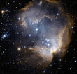 nebula with stars and nebula
