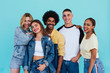 © Bonninstudio/Stocksy - Happy young multiethnic friends.
