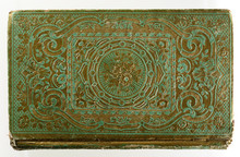 Ornate Hard Cover Of French Book From 1857