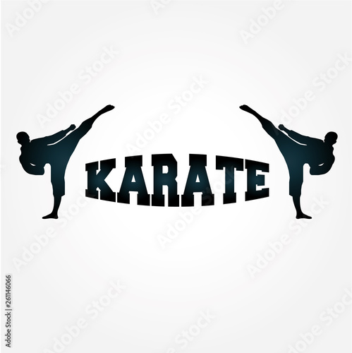 Dekoracja na wymiar  karate