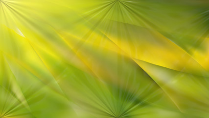 Green and Yellow Abstract Shiny Background