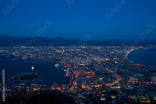 函館山より冬の函館夜景 Stock Photo Adobe Stock 函館山より冬の函館夜景 Stock Photo Adobe Stock