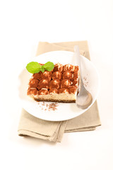 Wall Mural - delicious tiramisu cake