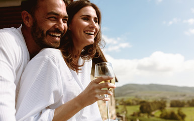 Poster - Couple enjoying on a holiday