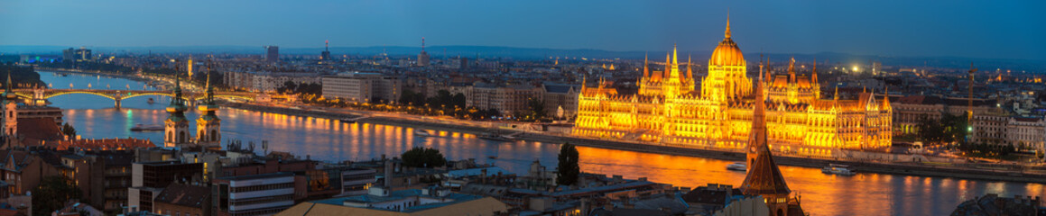 Sticker - Budapest at sunset