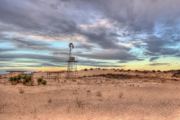 Poster - Windmills near Midland Odesa Texas