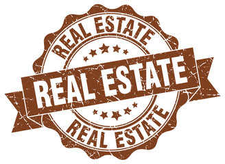 real estate stamp. sign. seal