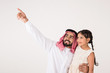 © Mahmoud Rahall - Arab father with his daoghter showing her something