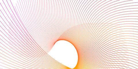 Abstract Line Background Futuristic Art Concept