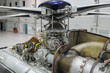 © Markos Loizou - Helicopter engine exposed for maintenance in a Hangar