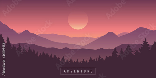 adventure mountain and fore...