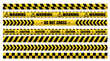 © anuwat - Hazardous warning tape sets must be careful for construction and crime.