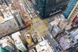 © leungchopan - Top view of Hong Kong city traffic