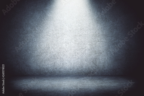 Empty concrete wall backdrop