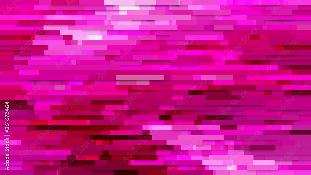 Hot Pink Horizontal Lines Background - obrazy, fototapety, plakaty 