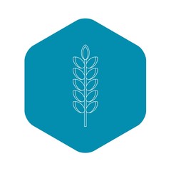 Wall Mural - Big grain spike icon. Outline illustration of big grain spike vector icon for web