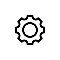 Poster - Gear icon vector. Gear vector design. sign design. flat style. Vector EPS 10