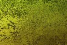 Pretty Vintage Yellow Rough Painted Metallic Surface Texture For Background Use.