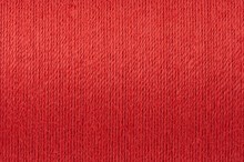 Macro Picture Of Red Thread Texture Background