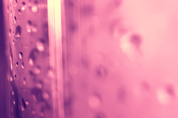 pink background drops glass abstract texture