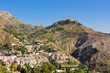 Stadtansicht von Taormina in Sizilien