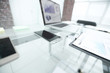 © yurolaitsalbert - financial chart about the report on the glass table in the office