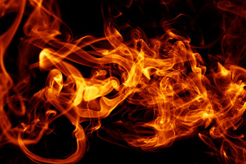 Background of fire