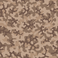 Wall Mural - Camouflage fashion pattern seamless background. Abstract cool military texture trend shapes camouflage. Seamless pattern for children fashion cloth textile. Colorful modern style. 