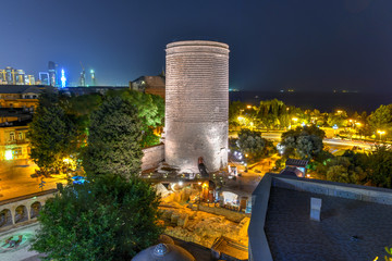 Poster - Maiden Tower - Baku, Azerbaijan