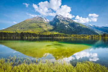 Wall Mural - Lake Hintersee in summer, Bavaria, Germany