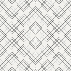 geometric vector pattern, repeating linear square and diamond shape with cross at each corner. pattern is on swatches panel