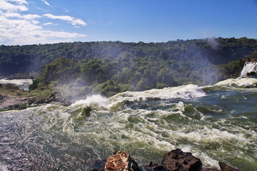 Canvas Print - Iguazu Falls, Argentina, Brazil