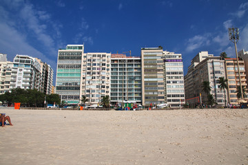 Canvas Print - Copacabana, Rio de Janeiro, Brazil