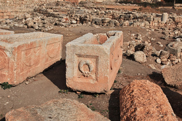 Sticker - Baalbek, Lebanon, Roman Ruins