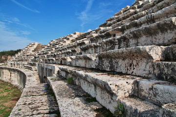 Wall Mural - Hippodrome, Tyre, Lebanon, Roman Ruins