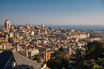  Panorama di Genova, Italia