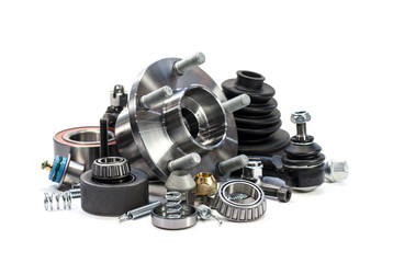 Parts for cars. Hub. Assortment.