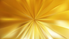 Gold Radial Burst Background