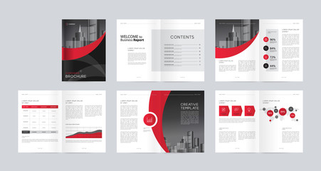 template layout design with cover page for company profile ,annual report , brochures, flyers,  magazine, book . and vector a4 size for editable. 