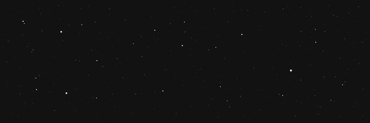 dark night star background .